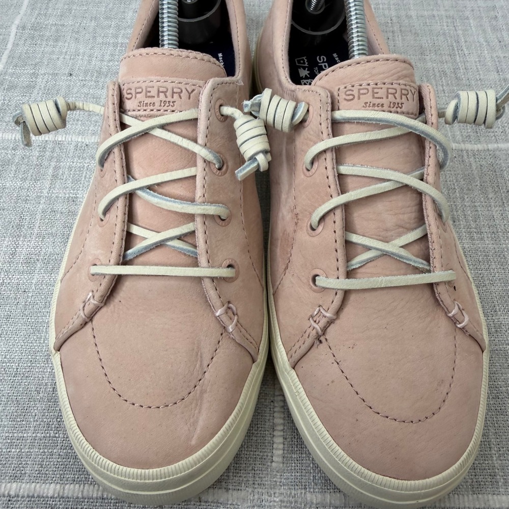 Sperry Womens 8.5 Crest Vibe Pink Rose Slip On Sneakers‎ Washable - Picture 6 of 10